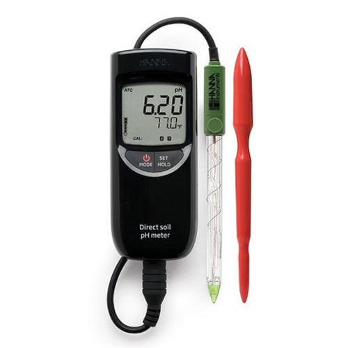 HI 99121 - 휴대용 pH 측정기 (토양용)