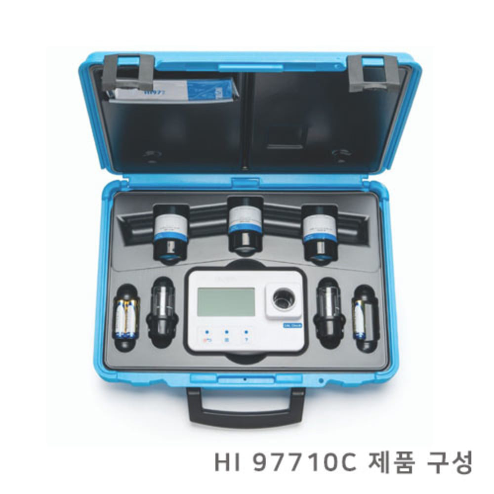 HI 97710 - pH&amp;잔류 염소&amp;총 염소 이온 분석용  비색계
