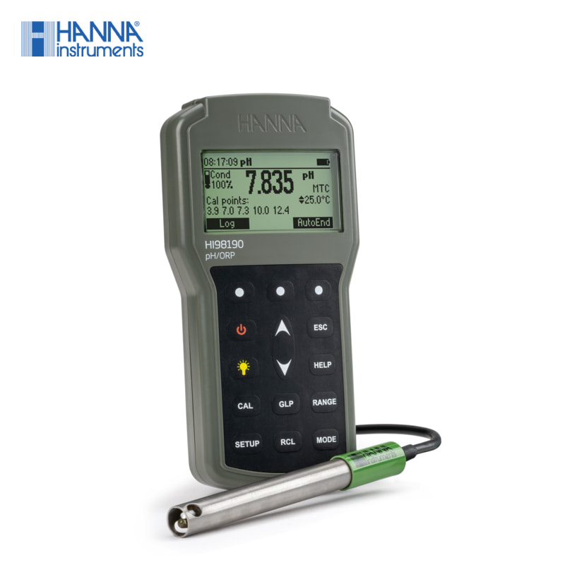 HI 98190 - 휴대용 pH/ORP 측정기