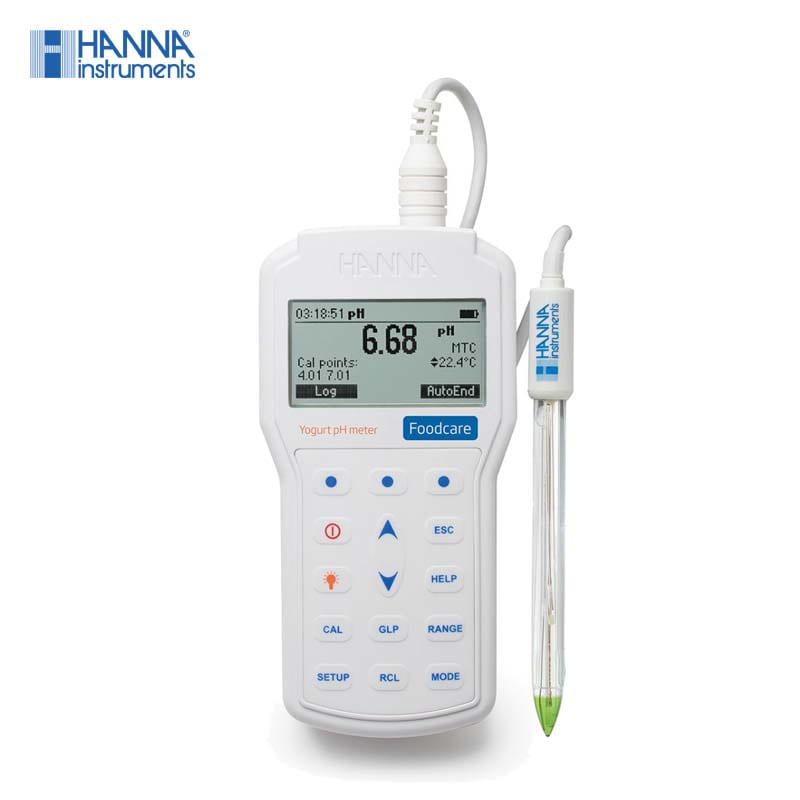 HI 98164 - 휴대용 pH 측정기(요구르트 / PC연결 가능)