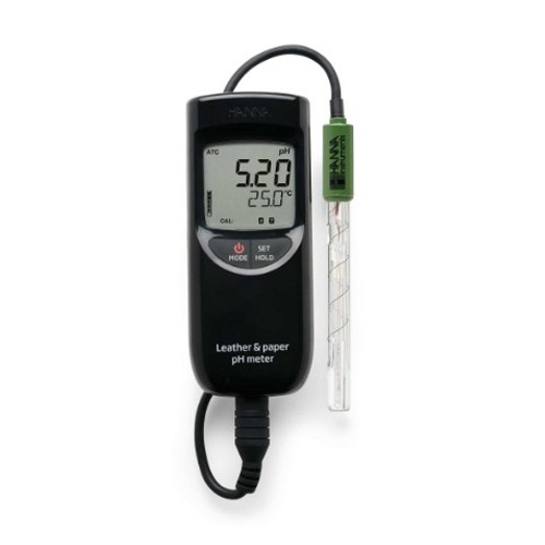 HI 99171 - 휴대용 pH 측정기 (가죽&amp;종이)