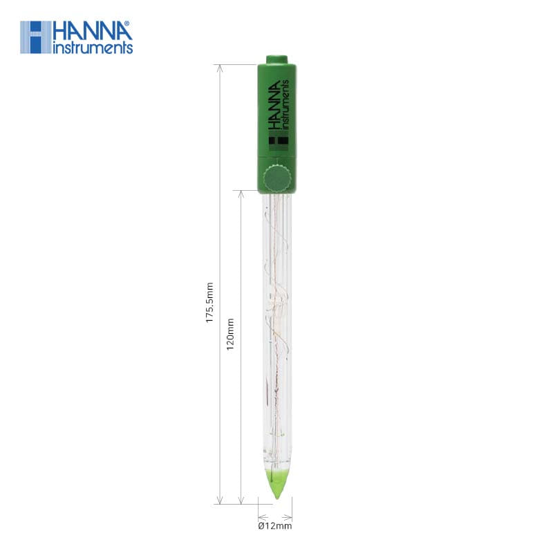HI 12923 - 토양 pH전극 (커넥터:Quick DIN)