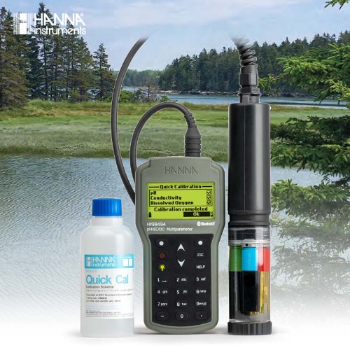 HI 98494 - Bluetooth®/pH/ORP/EC/TDS/Salinity/DO/온도